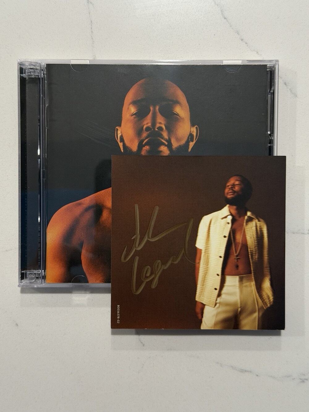John Legend SIGNED autograph “Legend” Art card & CD #5